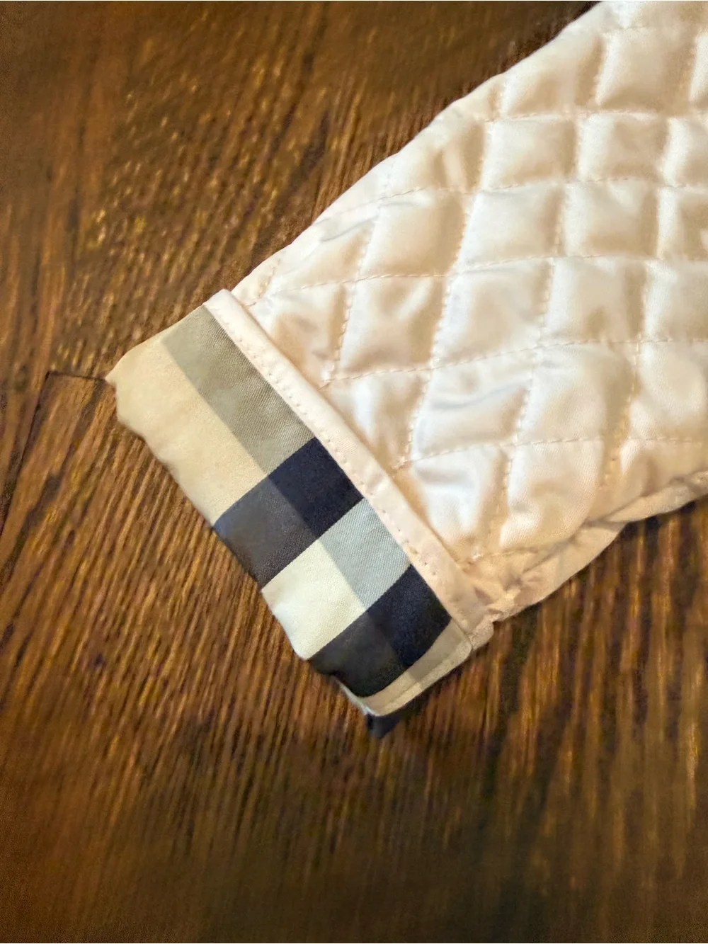 Burberry quilted puffer